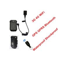 Buy cheap GPS / GPRS Bluetooth WIFI Body Camera 130° Wide Angle Lens FCC Approved product