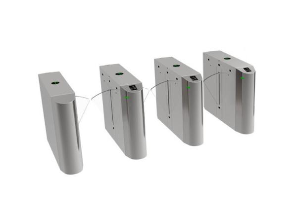 Buy cheap 100W Bidirectional Flap Barrier Turnstile 260mm Wing For Metro Airport from wholesalers