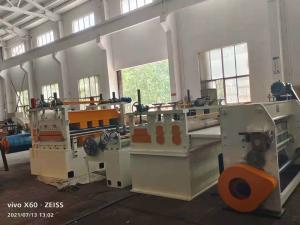 China Middle Heavy Thickness CTL Line Cut To Length And Slitting Machine on sale