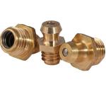 Universal Car Fitment Straight Brass Hydraulic Grease Nipple M6 M8 M10 for Heavy