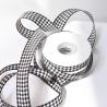 Buy cheap Black and white honeycomb woven ribbon ribbon decoration ribbon bow floral bouquet flower tie packaging material discount from wholesalers