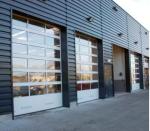 High Safety Powder Coating Aluminium Sectional Garage Doors Water Tightness