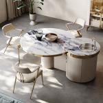 Nordic american style restaurant golden ss home furniture dining room chairs