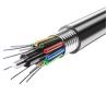 Buy cheap 72 Core GYTA GYTS Internet Telecommunication Network With Stranded Wire Armored Optical Fiber Cable from wholesalers