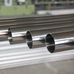 Welded Cold Drawn Stainless Steel Pipe ANSI 168mm Mirror Polished