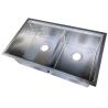 Buy cheap Workstation Double 50/50 Undermount Kitchen Sink For Apartment from wholesalers