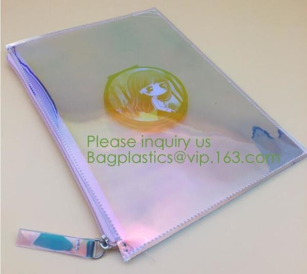 Buy cheap Zipper Pvc Zipper Bags For Make-up Brushes Sets,Eco Friendly clear plastic EVA PVC black zipper Cosmetic Bag eco frinedl from wholesalers