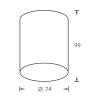 Buy cheap SR140NML SR141NML SR142NML 10W20W30W series surface mounted downlight new product hot sales surface spotlight from wholesalers