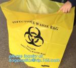 biodegradable clinical waste bags, Thick Plastic Asbestos Bag, PE Disposable