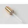 Buy cheap Gold Bottle Essential Oil Dropper Cap Glass Button Pushed 20mm from wholesalers