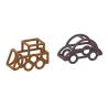 Buy cheap Car Shape Baby Silicone Toys Multi Color Food Grade Nontoxic Material from wholesalers