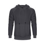 Mens Slim Fit Gym Full Face Zip Hoodie Long Sleeve Customized Logo Printing