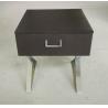 Buy cheap wooden night stand with metal base/bed side table, casegoods,hotel furniture NT-0084 from wholesalers