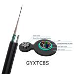 GYXTC8S Outdoor Fiber Optic Cable Central Tube Self Support Armored Aerial cable