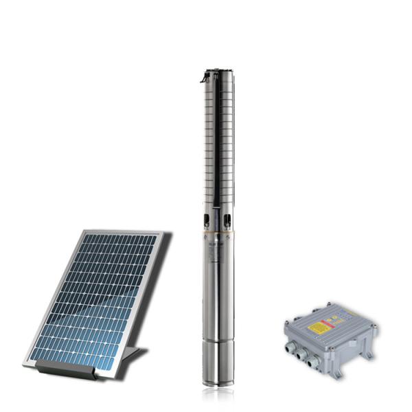 3 Inch,4 Inch Deep Well Stainless Steel Impeller Solar Submersible Pump
