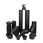10" 12" 14'' Double Wall Stainless Steel Chimney Pipe Silver Metal Color For