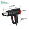 Buy cheap Adjustable Temperature Adjustable Industrial Heat Gun 2000 Watts For Mobile Repair from wholesalers