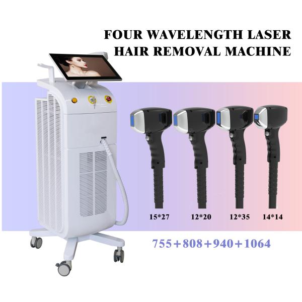 808 Diode Laser Hair Removal Machine Professional Stationary Style With Compressor Cooling