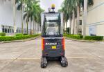 ZG020U Miniexcavator 2 Tone Tailless Bucekt 0.05M³ With Cabin EPA Rubber Track
