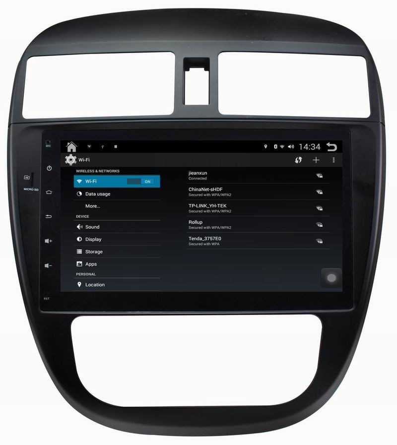 Ouchuangbo touch screen android 4.4 system DFM Joyear X5 2013 with car radio gps bluetooth free chile map