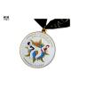 Buy cheap Championship School Awards Medals Medallion Personalised Design , Enamel Fill from wholesalers
