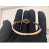 Buy cheap Luxury Jewelry Snakewomens Charm Bracelets Customized 18 Kt Pink Gold With Diamonds from wholesalers