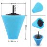 Buy cheap Polishing 5pcs 6 Inch 150mm Buffing Sponge Pads Cone Shaped from wholesalers