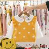 Buy cheap Spring 39in Girls Casual Full Sleeve Shirts Children'S Sweater Vest With Two Piece Top from wholesalers