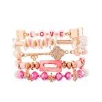 Buy cheap Jewelry DIY Style Handmade Enamel Beaded Bracelets Zinc Alloy Trendy Charm from wholesalers