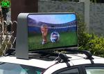 Outdoor Full Color Double Side Taxi P5 Advertising LED Display Car Roof Sign