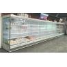 Buy cheap Supermarket open milk yogurt cooler, multi-deck refrigerator fruit display stand for sale from wholesalers