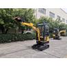 Buy cheap mini Excavator 0.02 to 0.5 M3 operating weight 1000kg rubber or steel track from wholesalers