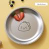 Buy cheap Stackable Stainless Steel Dinner Plate Set Round For Camping BBQ from wholesalers