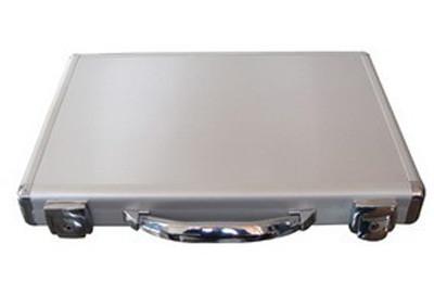 Buy cheap Fashion Aluminum Laptop Case , Silver Hard Metal Suitcase Easy To Clean Up from wholesalers