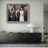 Buy cheap Home Decoration Family Custom Oil Painting Portraits Canvas From Photo 5cm from wholesalers