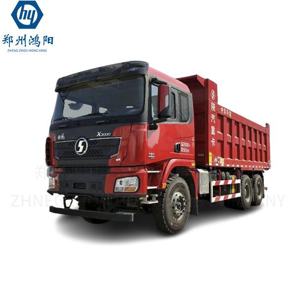 Stock Shacman Dump Truck X3000 EuroV 351ph Left Hand Drive 6X4 Tipper 10 Wheeler