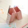 Buy cheap Pretty Pink Customized Size Long Service Life Cardboard Foldable Boxes from wholesalers