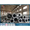 Buy cheap Q460 ISO 460MPa Steel Electrical Power Line Pole With Cross Arm Galvanization from wholesalers