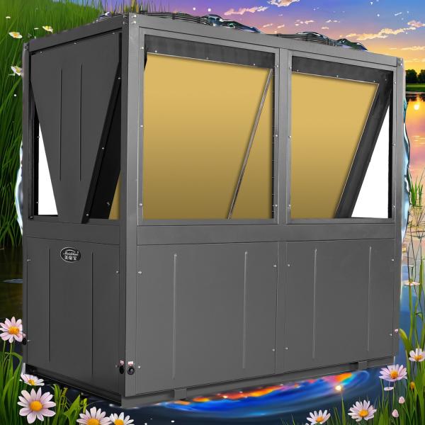 Buy cheap 30HP Heating And Cooling Heat Pump High Efficiency Dark Grey OEM from wholesalers