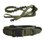 Black Sustainable Nylon Leashes OEM ODM Training Leashes For Puppies