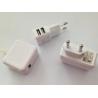 Buy cheap QC3.0 QC2.0 5v 1a 5v 2.1a 5v 3a usb charger white color usb adapter for samsung huawei mobile phone from wholesalers
