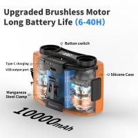 Buy cheap Socool Fan 20000mAh Indoor And Outdoor Outdoor Turbo Fan Multifunction Clip product