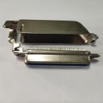 57 CN Series Female 50 Pin Centronics Connector Solder Type With 90 Degree Cable