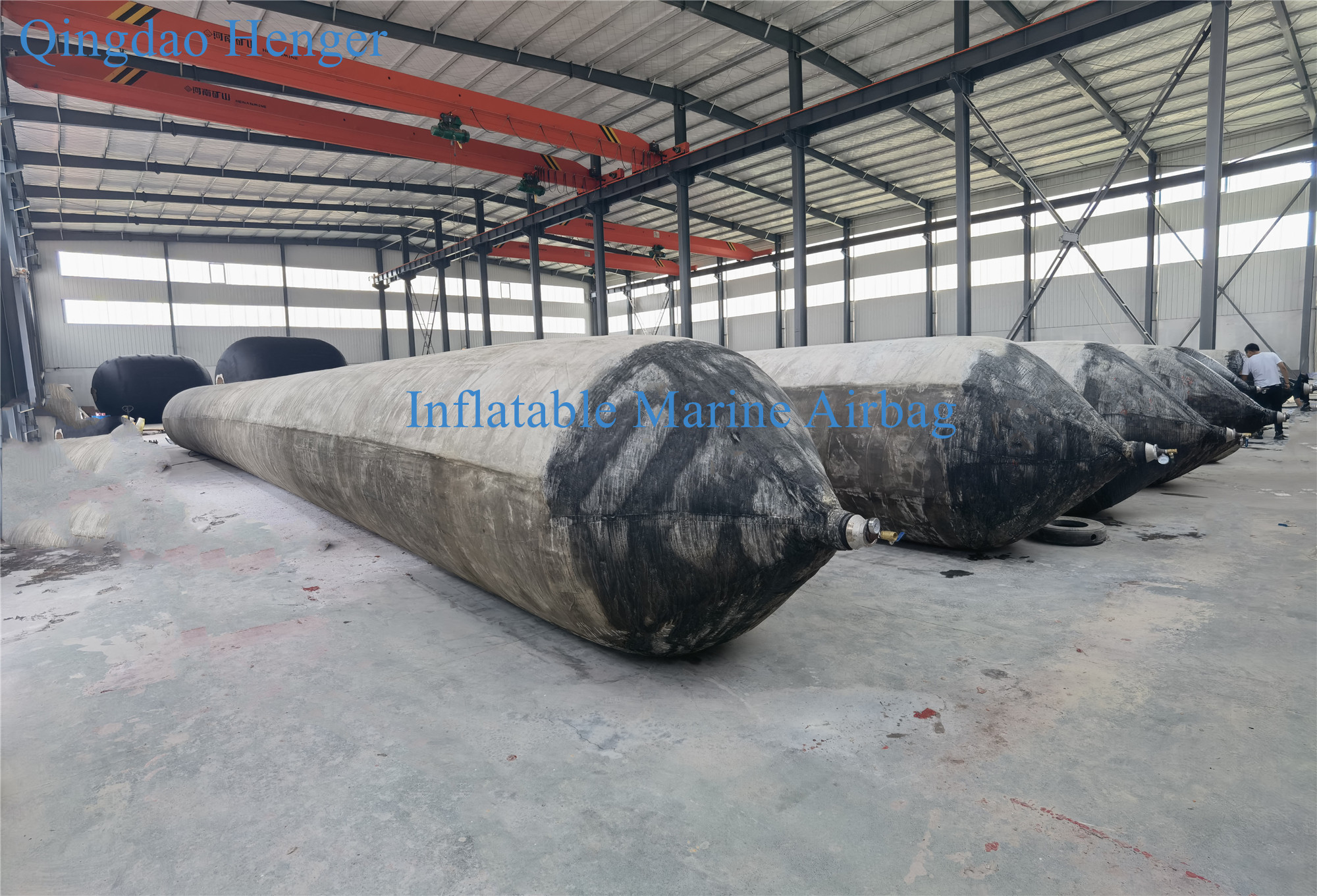 Ship Launching Roller Marine Rubber Airbag Pnematic Type