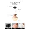 Buy cheap Modern Pendant Lamp Nordic Glass Ball Light Fixtures Hanging Suspension Light(WH-GP-48) from wholesalers