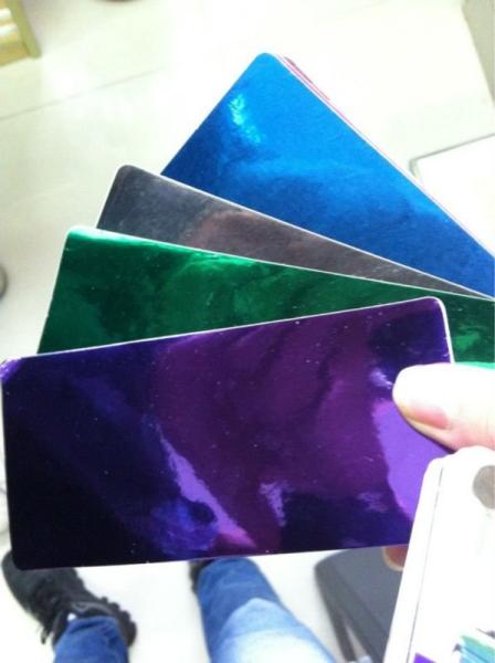Buy cheap chrome vinly wrap ( mirror effect) from wholesalers