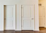 Plastic Wood Composite Door MDF Material Finished Surface Interior Position