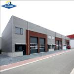 Galvanized Light Steel Structure Warehouse Anti Corrosion