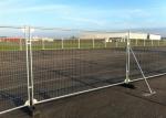 3.5m Heras Style Temporary Steel Fencing Galvanized