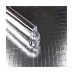 Silver Contact Paper for Kitchen Oil-Proof Stickers Aluminum Foil Kitchen